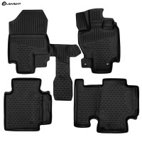 Коврики 3D в салон HONDA Freed, 2008-2016 П.Р. минивэн, 4шт. (полиуретан)