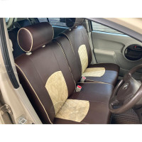 Чехлы Toyota Passo 2010-2015  спереди диван, сзади 60/40 Автокомфорт 