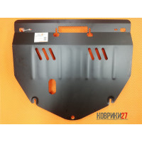 Защита картера и кпп Honda StepWGN 2rd generation 4WD 2001-2005 сталь 2мм