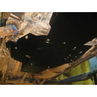 Защита  картера и кпп Toyota Estima Lucida 1990-2000 2.4 сталь 2мм 2 части