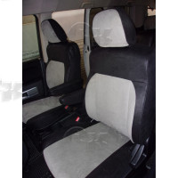 Чехлы Mitsubishi Delica D5 с 2010 года на 2 ряда