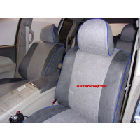 Чехлы на сидения Toyota Estima 2006-2015 40/40 второй ряд(на 3 ряда)