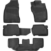 Коврики 3D в салон TOYOTA Wish 14, 2003-2009, 4WD (полиуретан)