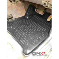 Коврики 3D в салон TOYOTA Land Cruiser 100 1998-2007, Правый руль (полиуретан)