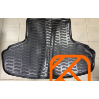 Коврик в багажник Toyota Mark X 120 2004-2009 полиуретан с бортом Aileron