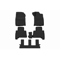 Коврики в салон TOYOTA Land Cruiser Prado 150 2009-2020 Правый руль(полиуретан)