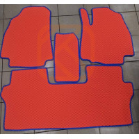 Коврики в салон EVA TOYOTA Noah 65 2001-2007 (второй ряд 60/40)
