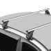 LUX Аэро 52 - багажник на крышу Kia Seltos I без рейлингов с аэродинамическим профилем дуг