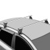 LUX Аэро 52 - багажник на крышу Hyundai Creta I без рейлингов с аэродинамическим профилем дуг с замком под ключ