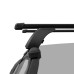 LUX Стандарт - багажник на крышу Hyundai ix35 (рестайлинг) без рейлингов с прямоугольным профилем дуг (арт. 844390)