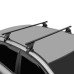 LUX Стандарт - багажник на крышу Volvo S40 II седан с прямоугольным профилем дуг (арт. 693114)