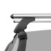 LUX Аэро 52 - багажник на крышу Chevrolet Niva без рейлингов с аэродинамическим профилем дуг (арт. 699260)