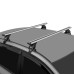 LUX Трэвел 82 - багажник на крышу Hyundai Accent II седан с аэродинамическим крыловидным профилем дуг (арт. 846400)