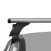 LUX Трэвел 82 - багажник на крышу Kia Soul III без рейлингов с аэродинамическим крыловидным профилем дуг - артикул 791743