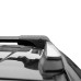 LUX ХАНТЕР - багажник на рейлинги Renault Duster с бесшумным аэродинамическим профилем дуг черного цвета