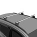 LUX Аэро 52 - багажник на низкие рейлинги BMW X6 кузов G06 с аэродинамическим профилем дуг с замком под ключ