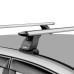 LUX Трэвел 82 - багажник на крышу Citroen Berlingo II без рейлингов с аэродинамическим крыловидным профилем дуг с замком под ключ