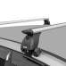 LUX Трэвел 82 - багажник на крышу Chevrolet Lacetti I хэтчбек с аэродинамическим крыловидным профилем дуг