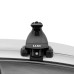 LUX Аэро 52 - багажник на крышу Nissan Note E12 2012-> с аэродинамическим профилем дуг с замком под ключ