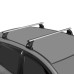 LUX Аэро 52 - багажник на крышу Nissan X-Trail I (T30) без фар на крыше с аэродинамическим профилем дуг