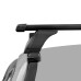 LUX Стандарт - багажник на крышу Ford Focus II универсал без рейлингов с прямоугольным профилем дуг