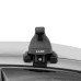 LUX Стандарт - багажник на крышу Hyundai Elantra VI (AD) [рестайлинг] с прямоугольным профилем дуг с замком под ключ - артикул 791675 + 843157
