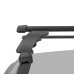 LUX Стандарт - багажник на крышу Peugeot 207 хэтчбек с прямоугольным профилем дуг - артикул 692858