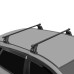 LUX Стандарт - багажник на крышу Volkswagen Transporter (T6) с Т профилем на крыше с прямоугольным профилем дуг