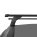 LUX Стандарт - багажник на низкие рейлинги Kia Soul с прямоугольным профилем дуг - артикул 842297