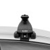 LUX Аэро 52 - багажник на крышу Lada Xray I без рейлингов с аэродинамическим профилем дуг с замком под ключ - артикул 791811 + 843157