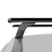 LUX Трэвел 82 Black - багажник на водосток Toyota Lite Ace 5 Noah с аэродинамическим крыловидным профилем дуг с замком под ключ