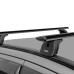 LUX Трэвел 82 Black - багажник на водосток Toyota Lite Ace 5 Noah с аэродинамическим крыловидным профилем дуг с замком под ключ