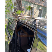 LUX Трэвел 82 - багажник на крышу Honda Freed Spyke I с аэродинамическим крыловидным профилем дуг
