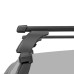 LUX Стандарт - багажник на крышу Kia Pro Ceed I хэтчбек с прямоугольным профилем дуг