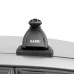 LUX Аэро 52 - багажник на крышу Mazda 5 II без рейлингов с аэродинамическим профилем дуг - артикул 840439