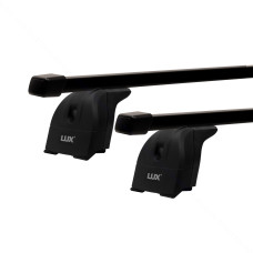 LUX Стандарт - багажник на низкие рейлинги Citroen Grand Picasso II с прямоугольным профилем дуг - артикул 844291
