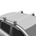 LUX Трэвел 82 - багажник на крышу Hyundai Solaris II седан с аэродинамическим крыловидным профилем дуг - артикул 847704