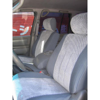 Чехлы из экокожи Toyota Land Cruiser 80 сдвоенное сидение, заднее 60/40