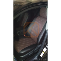 Чехлы из экокожи Toyota Camry 2012-2017