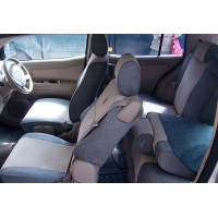 Чехлы из экокожи Toyota Raum 2003-2011