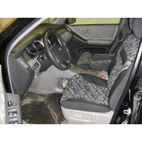 Чехлы из экокожи Toyota Kluger 2003-2007