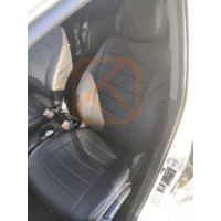 Чехлы из экокожи Hyundai Solaris 2010-2017 седан