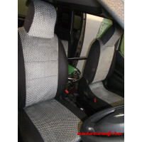 Чехлы из экокожи Nissan NV200 2009-