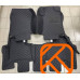 Кожаные коврики в салон 3D для Toyota Land Cruiser Prado 150 2009- 