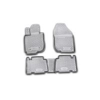 Коврики в салон TOYOTA RAV4 long 01/2006->, 4 шт. (полиуретан)