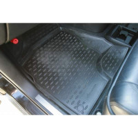 Коврики в салон Toyota KLUGER 2001-2008, Прав. руль, 4 шт. (борт, полиуретановые)