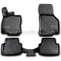 Коврики 3D в салон SKODA Octavia, 2013-> 4 шт. (полиуретан)