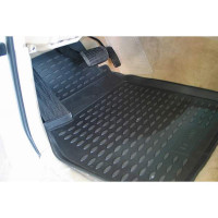 Коврики в салон TOYOTA Land Cruiser 100 1998-2007, левый руль 3 шт. (полиуретан)