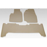 Коврики в салон TOYOTA Land Cruiser 100 1998-2007, левый руль. (полиуретан)