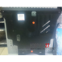 Защита картера и КПП Toyota Axio Fielder 4WD 2007-2012 сталь 2мм